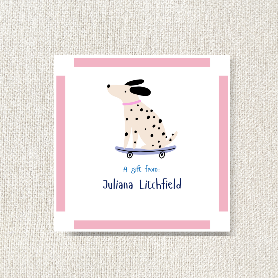 Skater Dog Pink
