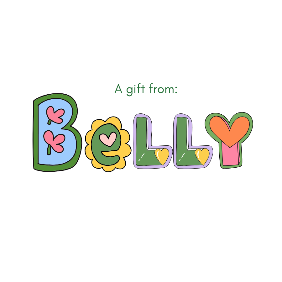 Personalized Square Gift Tag