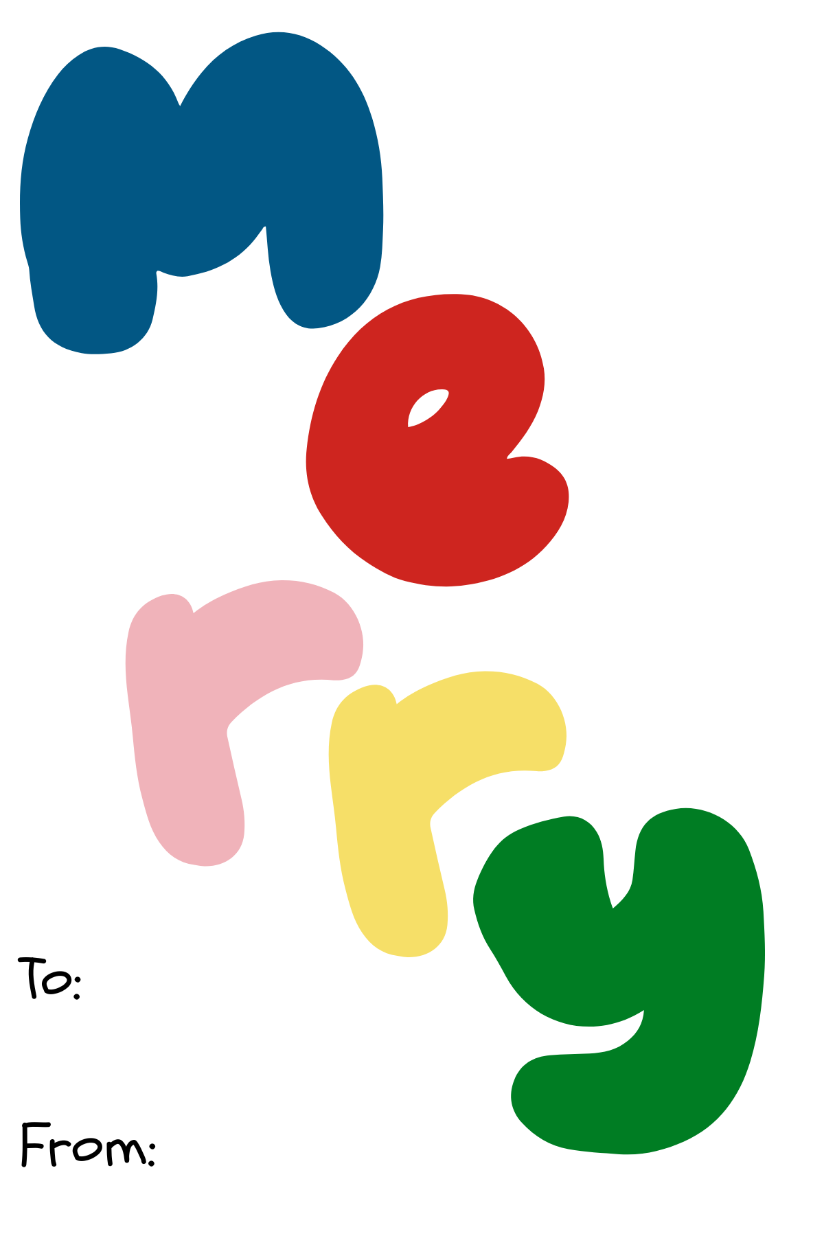 Merry Merry - Enclosure Card