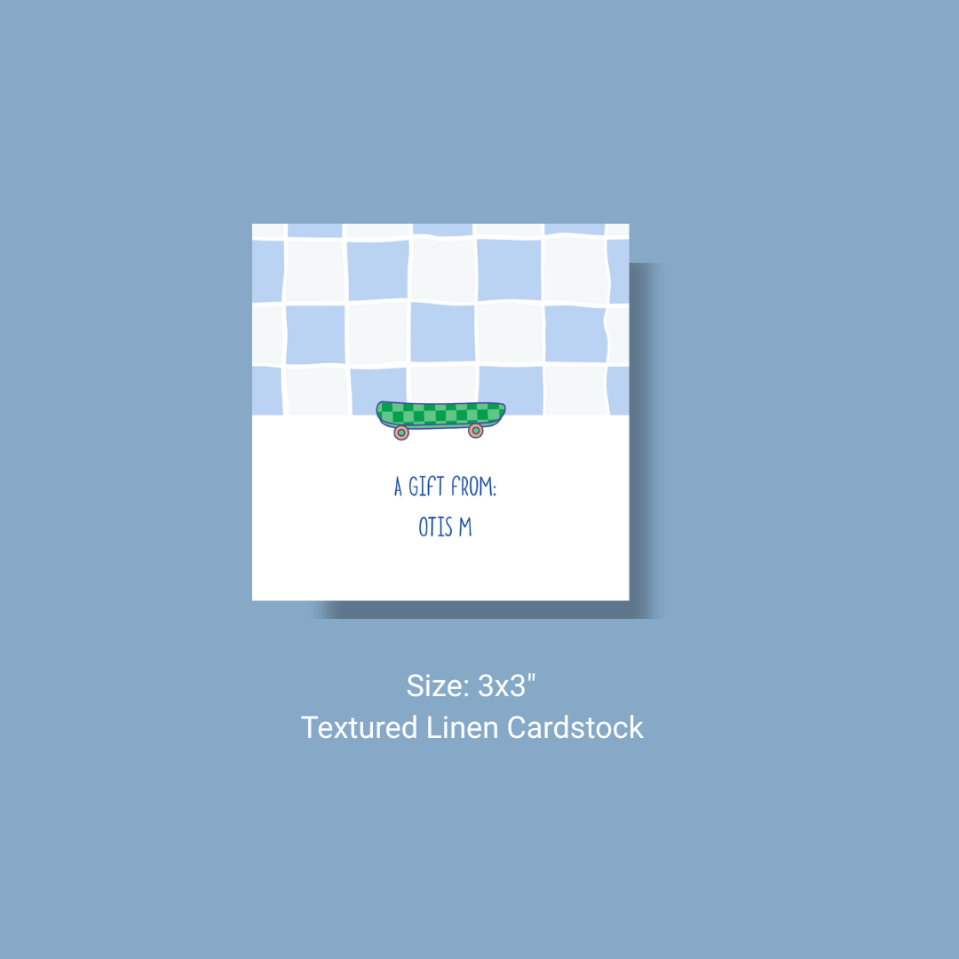 Checkered  Skateboard