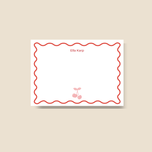 Notecard Cherry
