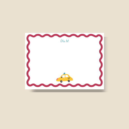 Notecards Yellow Taxi