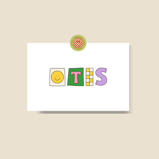 The Cool Font - Enclosure Cards