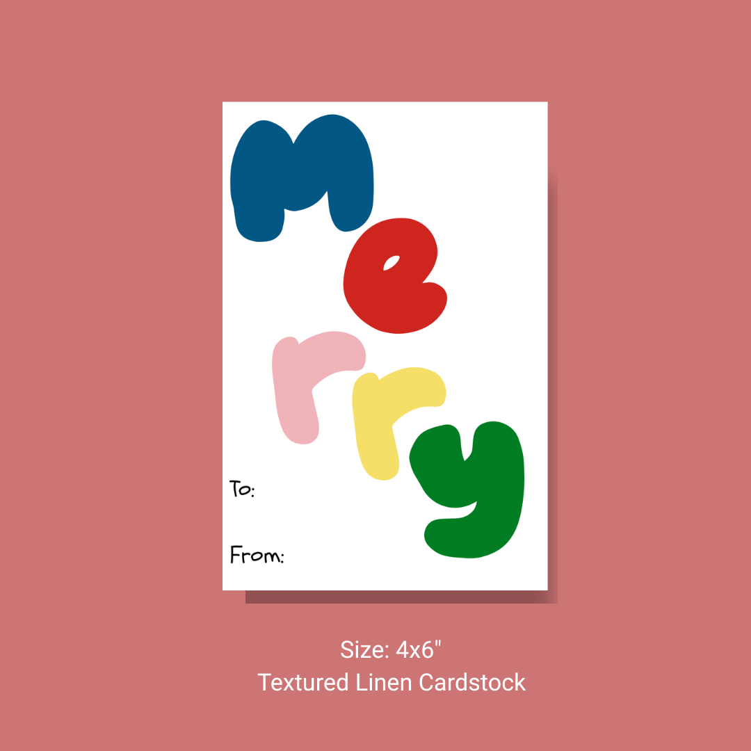 Merry Merry - Enclosure Card
