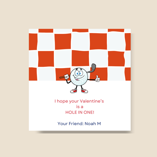 Valentine's Day Hole in one